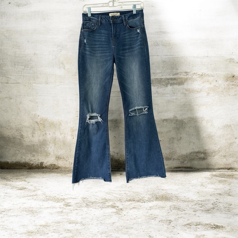 Unpublished Women's Blue Flared Jeans